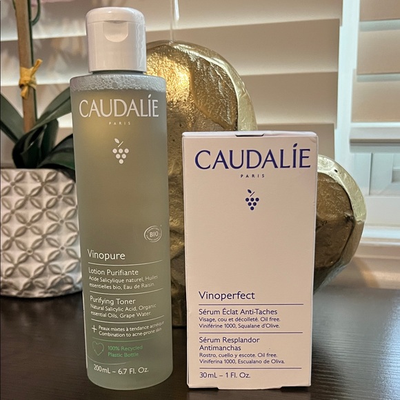 Caudalie Other - Caudalie Vinopure Toner with White and Green Design